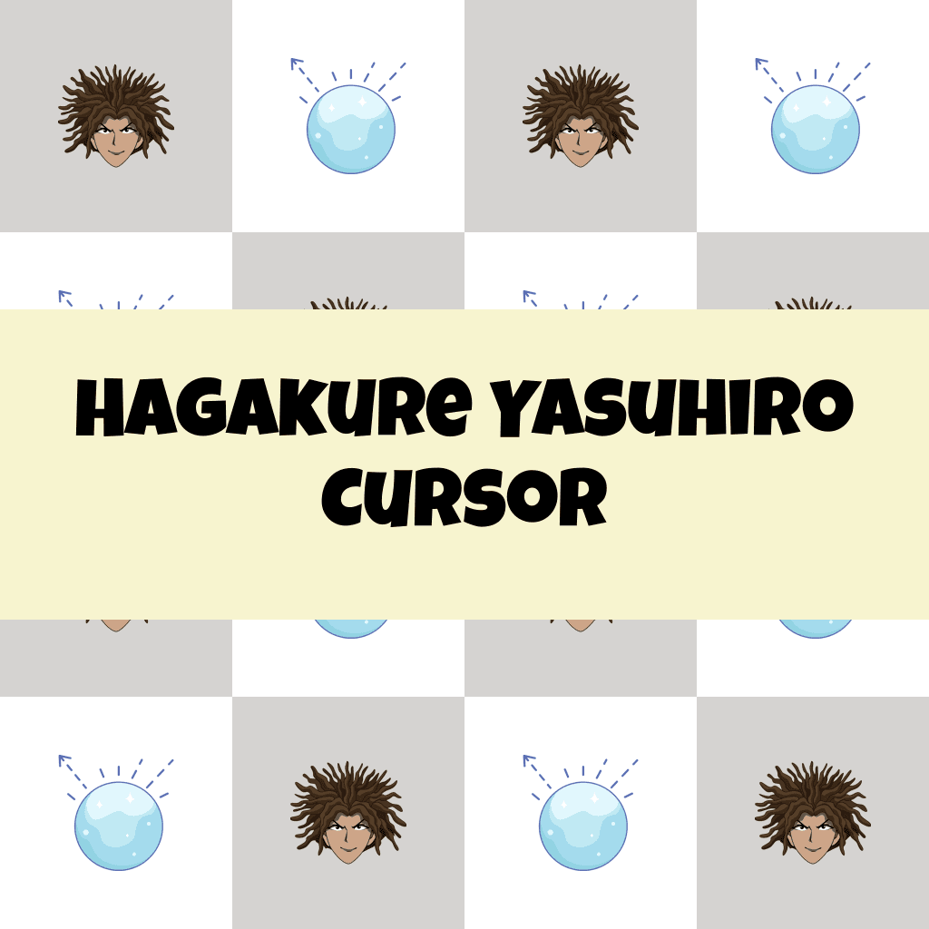 Preview Hagakure Yasuhiro cursor custom cursor pack